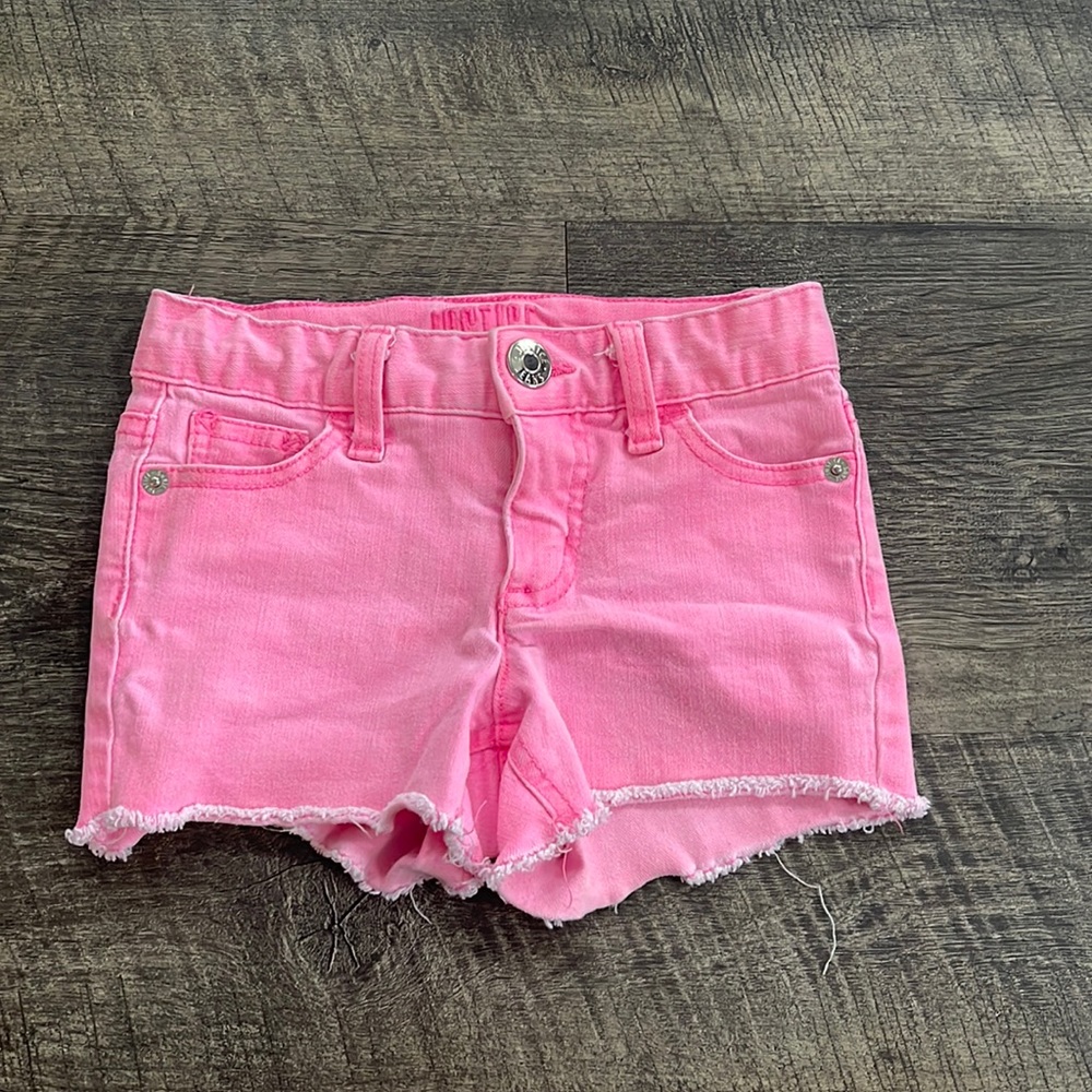 Girls Justice pink shorts